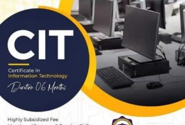 No:1 CIT Certificate in information technology course in Battagram Bannu