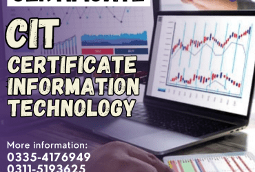 CIT Certificate in information technology course in Sudhnati