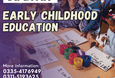 Early Childhood Development one year course in Abbottabad Mansehra
