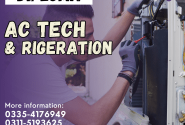Best  AC Technician and refrigeration practical  course in Rahim Yar Khan