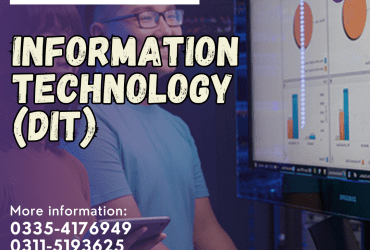 DIT – Diploma in Information Technology one year course in Peshawar KPK