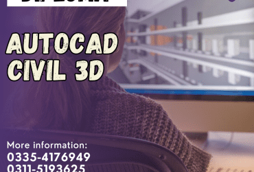 Advance Autocad 2d 3d Civil course in Charsadda