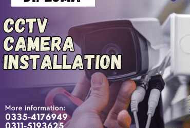 CCTV Camera Installation short course in Bhakkar Bhalwal