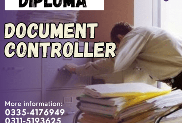 Professional Document controller one year diploma course in Muzaffarabad Bagh