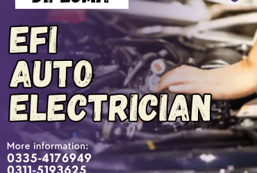 EFI Auto Electrician course in Gujrat Gujranwala