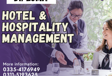 Hotel Management course in Muzaffarabad Bagh