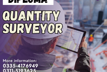 2024 # Quantity surveyor diploma  course in Rawalakot AJK